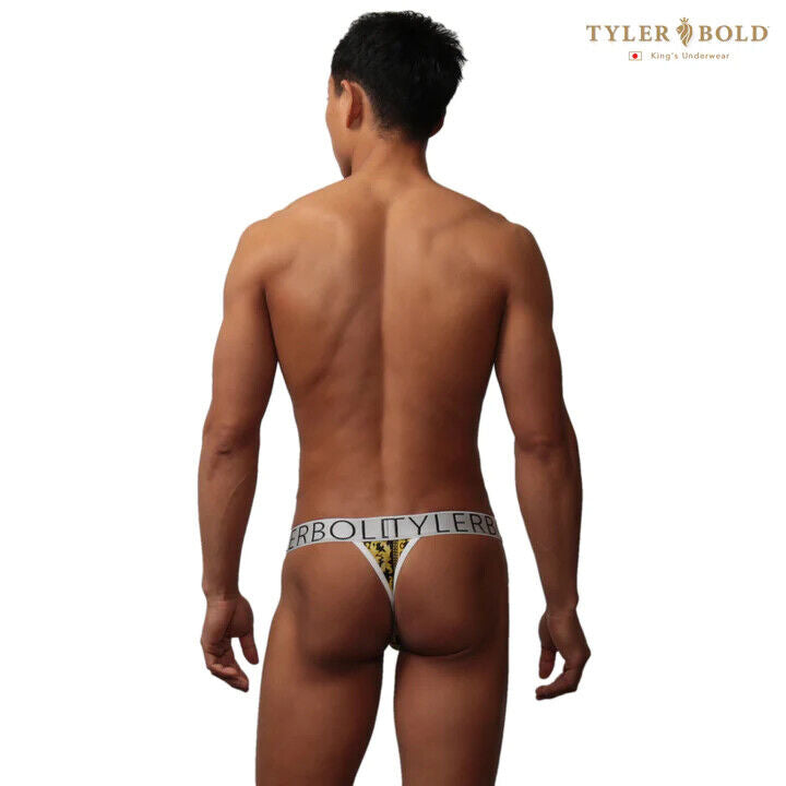Tyler Bold decadent gay THONG Barretta FLORAL strechy Made in Japan (204984)