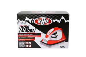 KUU Iron Maiden Ski & Snowboard Waxing Iron Adjustable Temp 120V with 500g wax