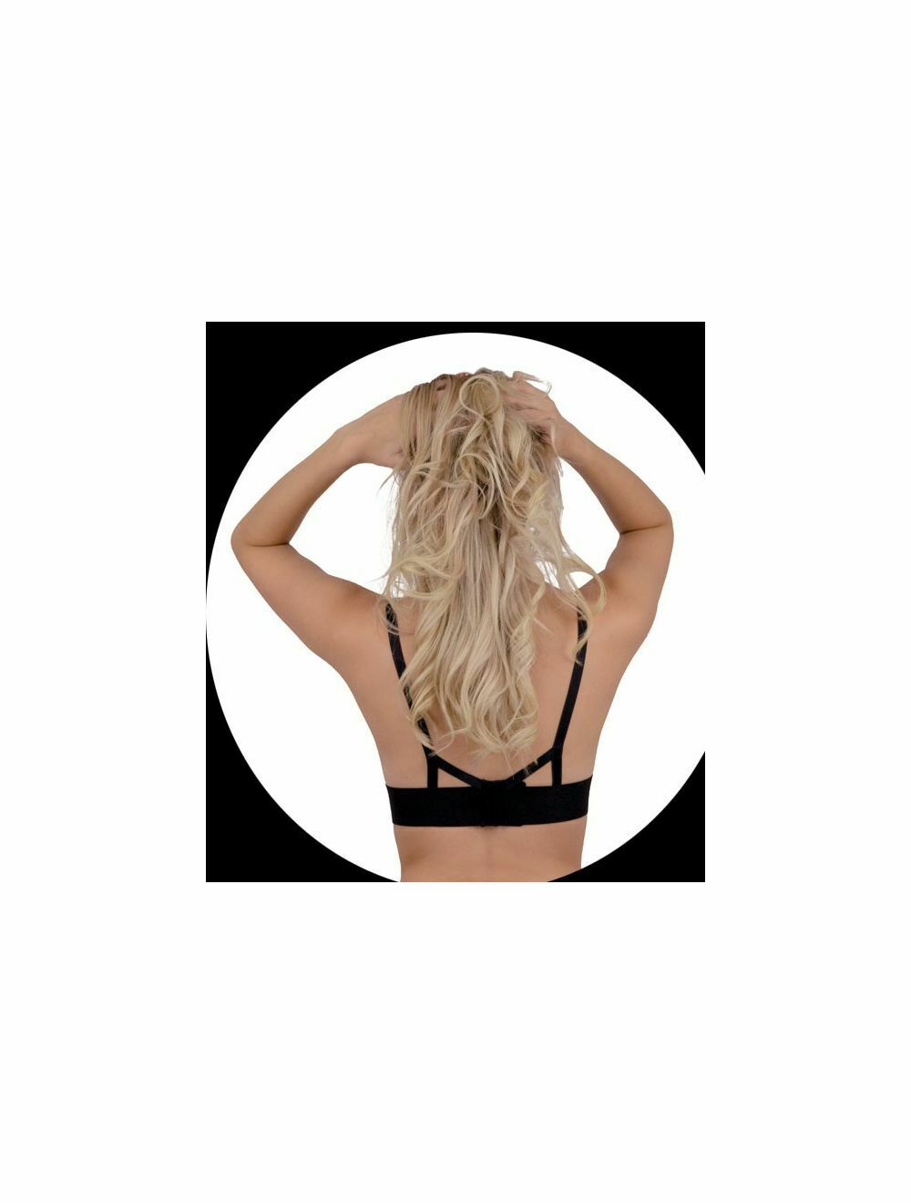 Eros Veneziani Women 3042 Black Mesh Triangle Bra with Opening Made in Italy