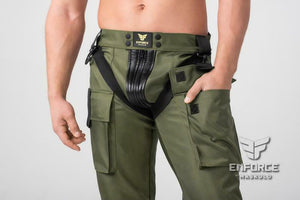 EnForce by Maskulo Men Two-Sides Zippered Cargo Pants