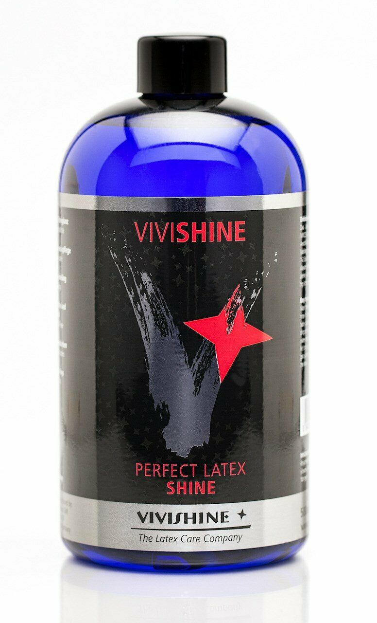 VIVISHINE LATEX SHINER latex CARE POLISH JUMBO 500 ml- 17 oz Made in Germany