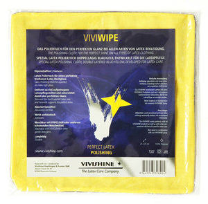 VIVISHINE SPRAY & VIVIWIPE KIT LATEX CARE POLISH 250 ml-8.5oz Made in Germany