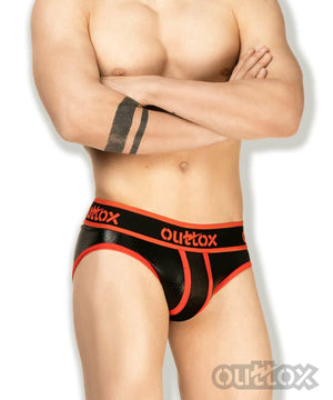 Outtox by Maskulo Men Wrapped-rear Briefs RED