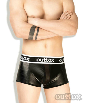 Outtox by Maskulo Men Wrapped rear Trunk Shorts BLACK