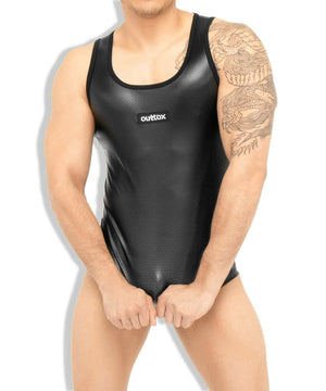 Outtox by Maskulo Men Sexy Tank Top BLACK TP-140-90