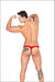 Eros Veneziani Men 7238 RED Wetlook REMOVABLE Thong Latex PVC Made in Italy